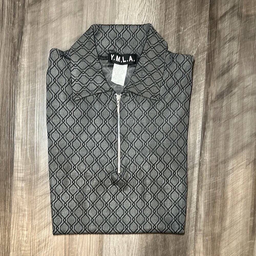 Y.M.L.A. Vintage Compression Club Polo - Medium